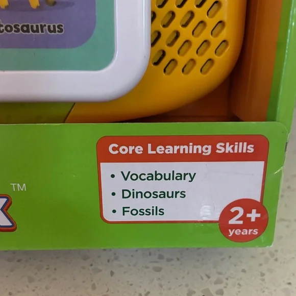 New Leapfrog Touch & Learn Dinosaur Book - Picture 2 of 4